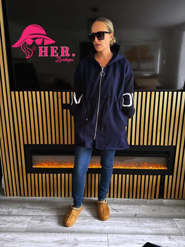 LOVE Jacket for Women - Comfortable Coat for Everyday Wear fashion tiktok shop 1