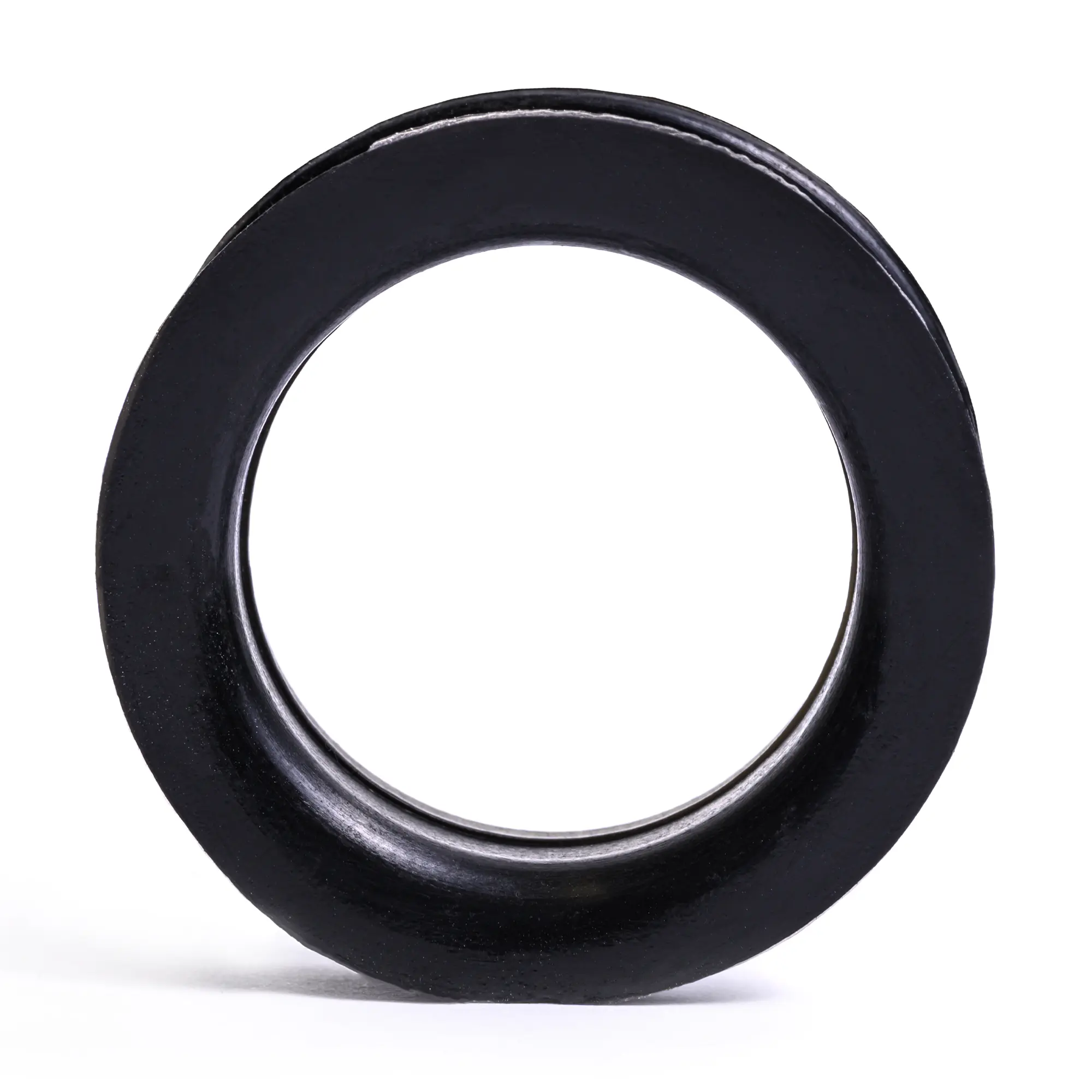 Black Silicone Ear Tunnel / Gauge / Plug