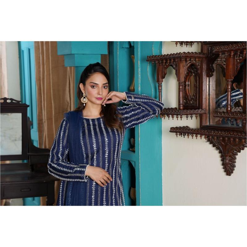 Mahham Luxury Collection  Navy Blue D-12 2