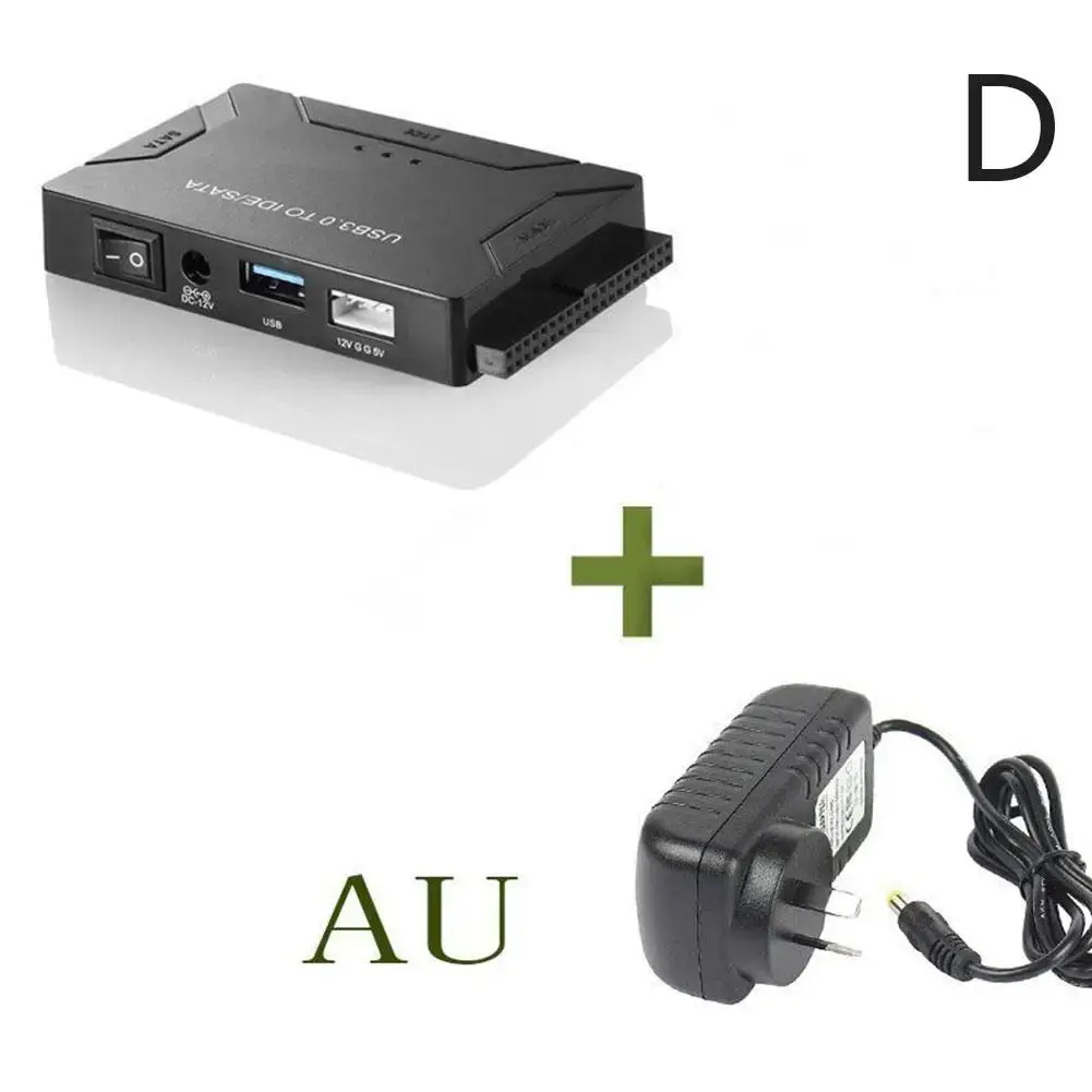 USB 3.0 to SATA IDE Hard Disk Adapter Data Transfer Converter  2.5/3.5 Inch HDD SSD Optical Drive for Laptop Desktop Hard Disk