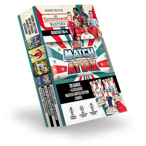 Match Attax UCL 2024/25 - Booster Tin - The Entertainers: Masters Trading Cards 7