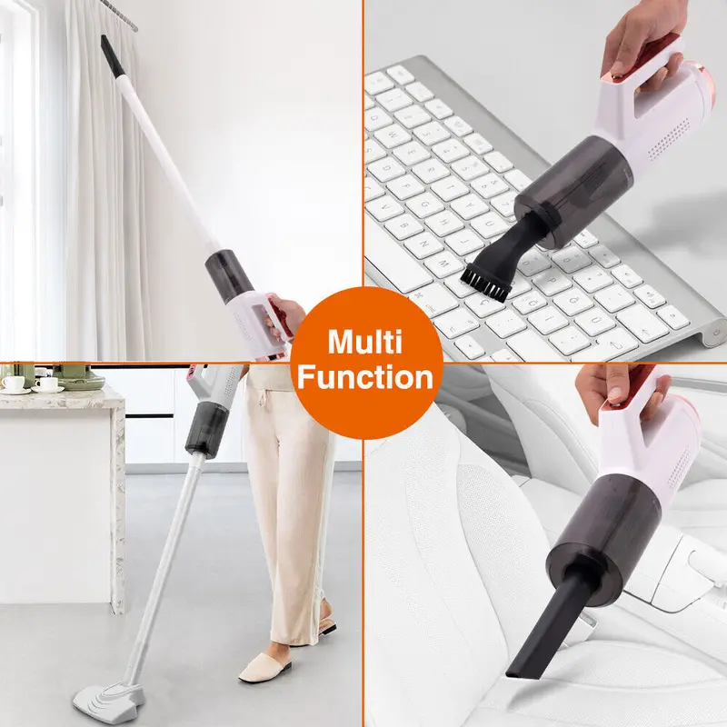 Cordless Stick Vacuum Cleaner Wireless Vacuum Cleaner Upright Anti Hair Wrap Set 4