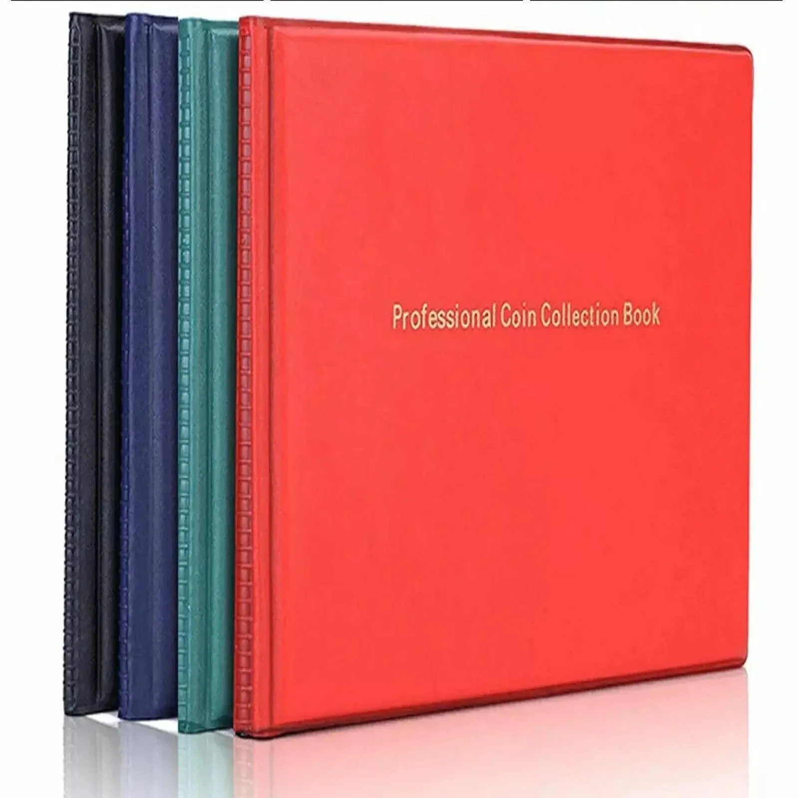 240 Coin Album Storage Book | Penny Money Case Folder | Perfect for 1p, 2p, 5p, 10p, 20p, and £1 Coins | Ideal for Coin Collection and Organization
