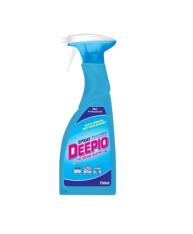 Deepio Professional Kitchen Regular Degreaser Spray 1X750ML - Household Cleaner Cleaning 2