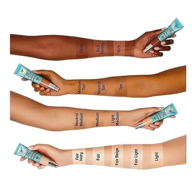 IT Cosmetics Oil-Free Matte Your Skin But Better CC+ Cream with SPF40 Medium 32ml - Moisturizer Foundation Daily Concealer Hydrating Skincare Sunscreen Moisture Moisturizing Flawless Blend Moisturize Hydrate Makeup Coverage 4