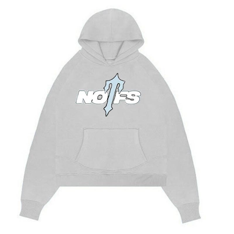 American Retro NOFS Printed Y2k Sports Suit Loose Casual Hooded Sweatshirt Autumn and Winter Men's and Women's Casual Trousers 5