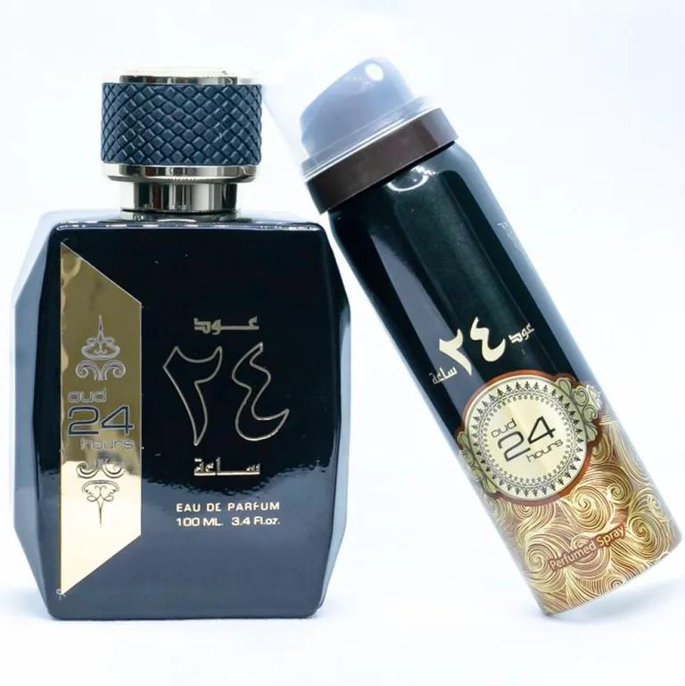 Oud 24 Hours 100ml EDP by Ard al Zaafaran men & women perfume + Body Deodorant 4