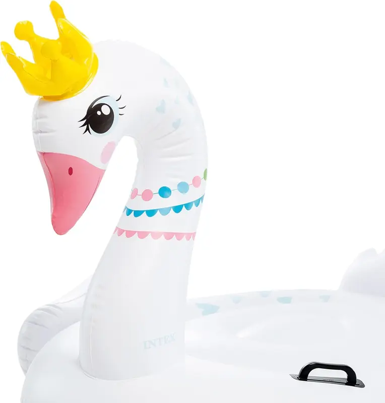 Intex Majestic Swan Ride-On, Inflated Size: 1.42m x 1.37m x 99cm 4