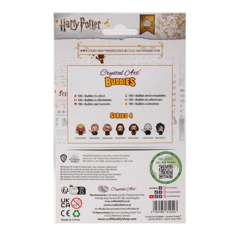 "Severus Snape" Crystal Art Buddies Harry Potter Series 4 7