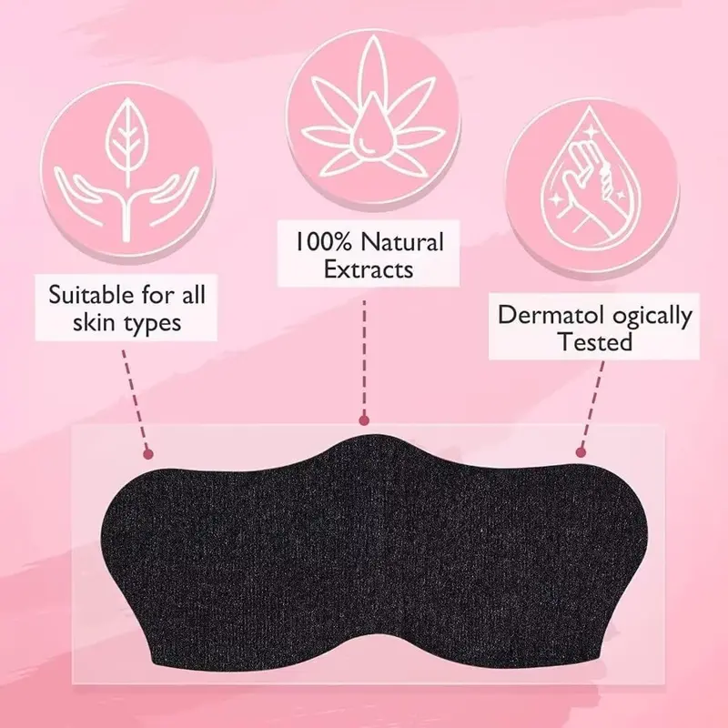 AUSLKA Deep Cleansing Blackhead Remover Strips,70 Count,Nose Strips Blackhead,Charcoal Strips For Blackheads 2