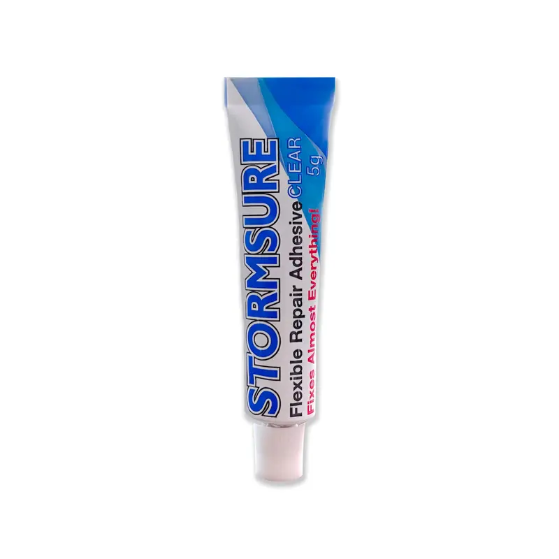Stormsure Flexible Repair Adhesive: 3 x 5g Clear Glue - Highly Durable, Waterproof Glue for All Repairs 4