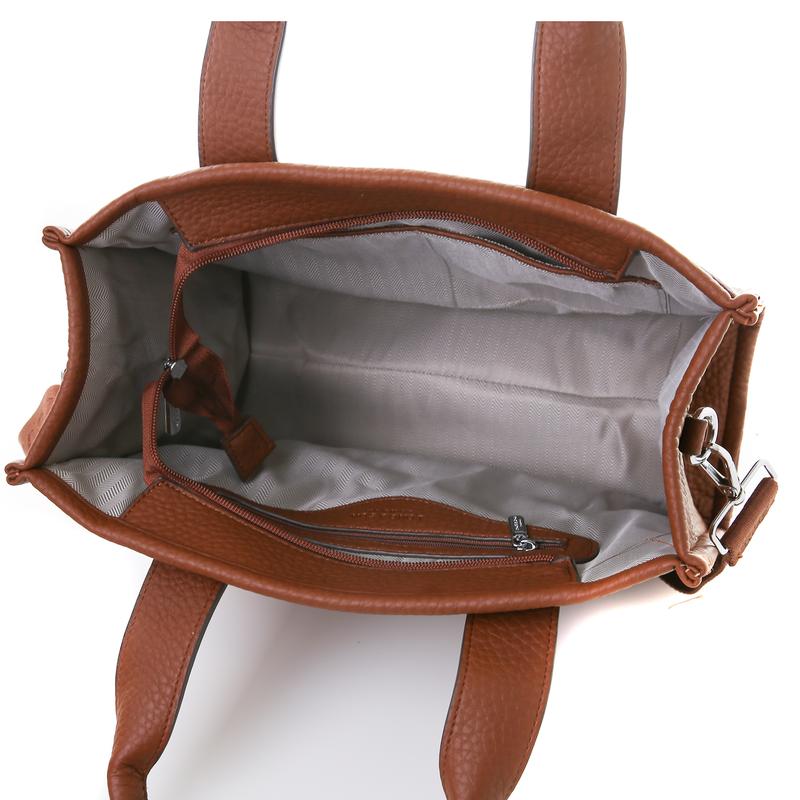 Tote Bag for Women PU Leather Large Capacity Women's Leather with Adjustable Strap Top-handle Bag Crossbody Bag 6