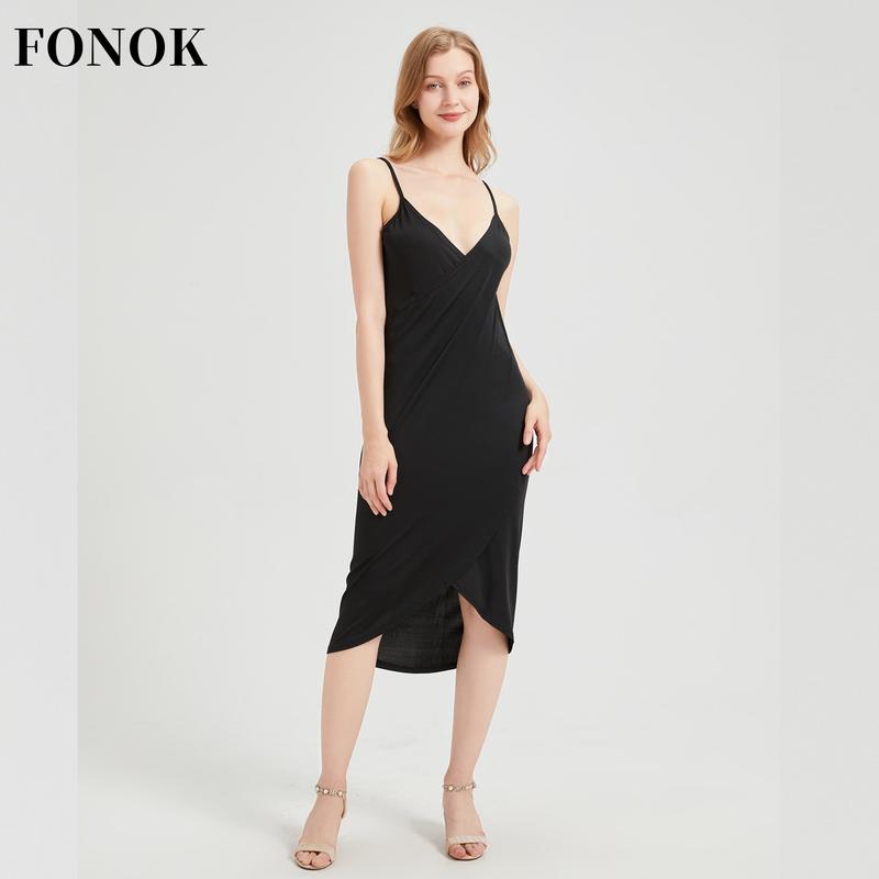 【FONOK】S--5XLFull size British women's bikini smock, swimming beach outfit, long Maxi wrapped sarong beach dress Summer,holiday,Irregular,Multi Wear,Plus Size,Solid Breathable,Halter Midi Skirt wrap dress 2