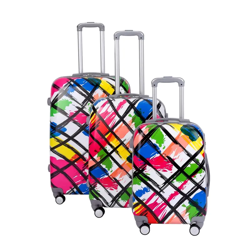 Hard Shell Suitcase Set of 3 Small Cabin Hand Luggage Medium Large Size Travel Holiday Bag Bags 1