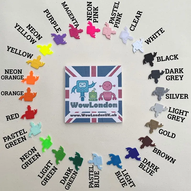 Pen Biro Topper Personalised Name - 3D Printed - Party Bag Fillers - Favours - School Bag - Under 5 Pounds - Small Gifts - Teachers Gift 5