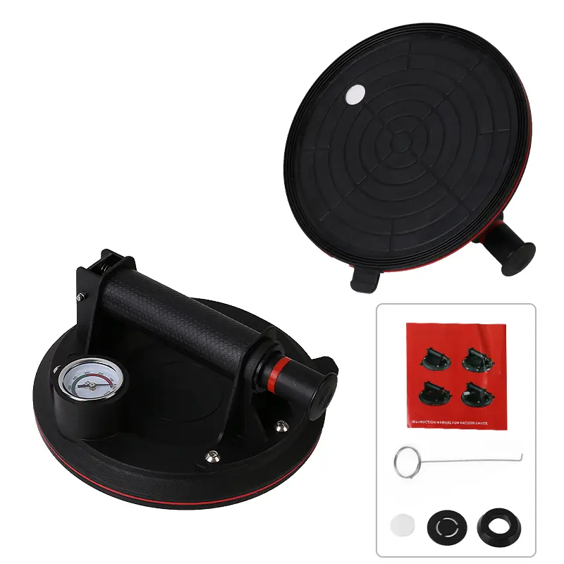 8 inch Glass Vacuum Suction Cup Pads Tile Stone Lifter Suckers 0