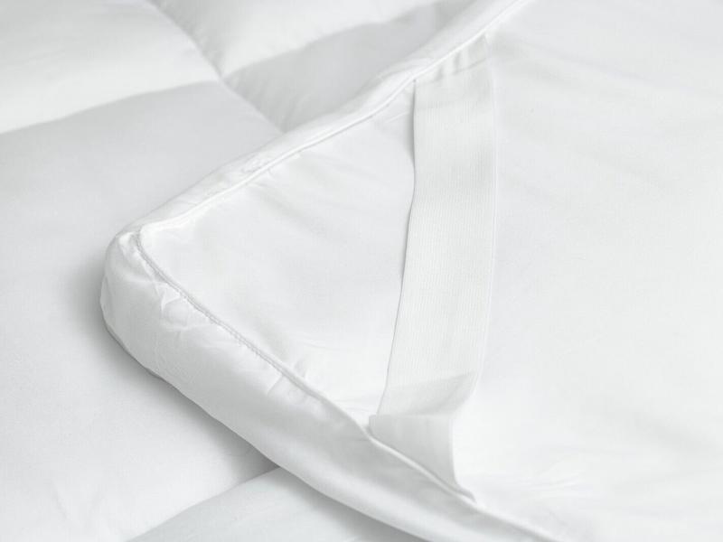 Mattress Topper 10cm Luxury Soft Hotel Quality Microfiber 4" inch Deep Breathable Soft Quilted Non-Allergenic Mattress Topper With Straps, Washable Cotton Single Double King Super King All Sizes comfort 5