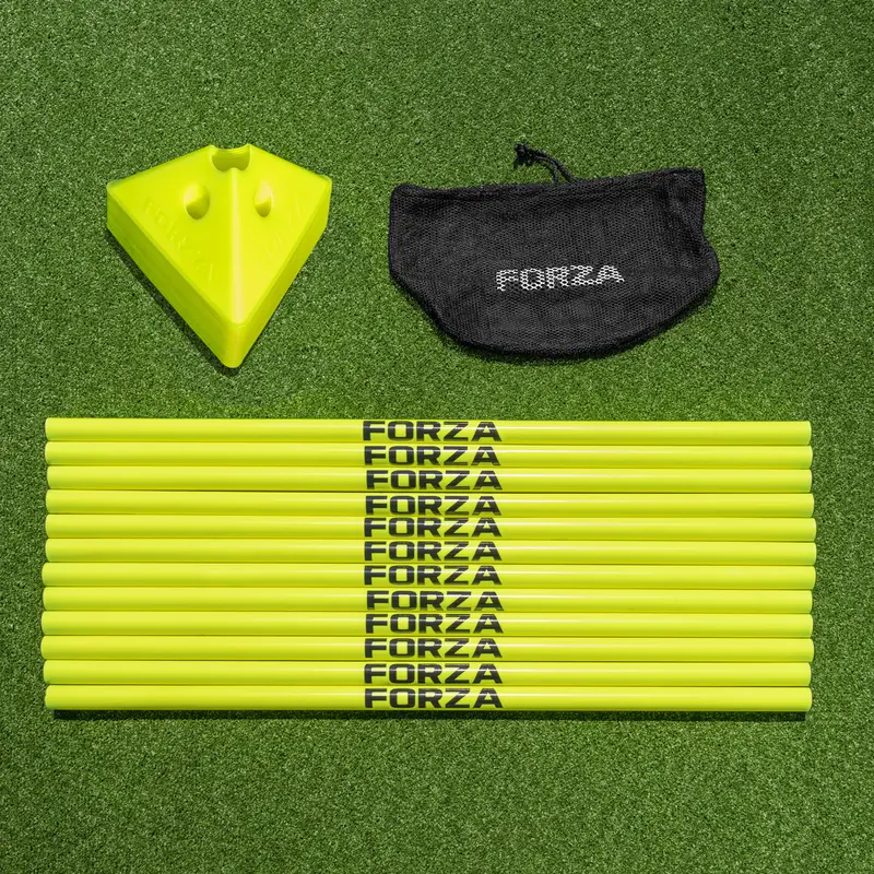 FORZA Tri SuperCone Hurdles [10 QTY] - Create Multiple Speed & Agility Drills 8