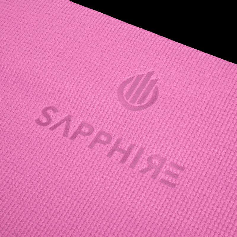 6MM Yoga Mat Non-Slip Thick Exercise Mat (Pink 4