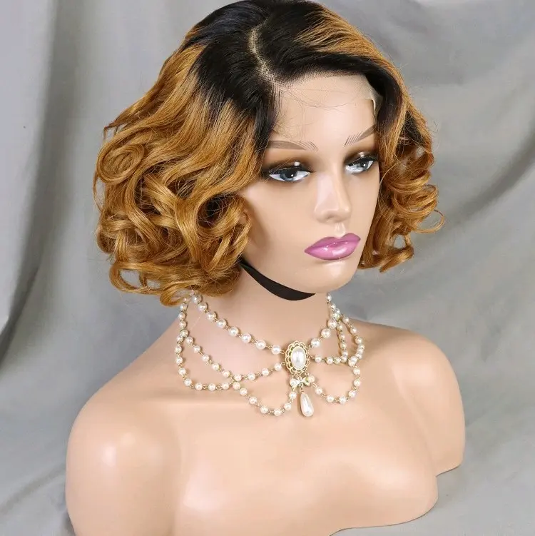 Olivia 13x4 Frontal Human Hair Wig - Natural-Looking Hairline and Versatile Styling Options 6