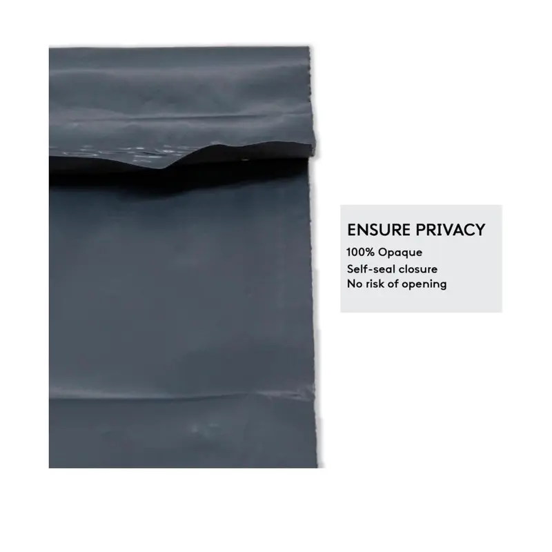 60 Mixed Size Mailing Postal Bags, Self-Seal Closure Packaging Strong Bags, Delivery Mailing Bag Flexible and Tempered Proof, Secure Small to Large Postal Bag Synthetic Plastic Plastic Metal PU Leather Synthetic Plastic 4