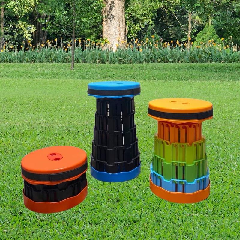 Telescopic Stool Folding Portable Retractable Camping Stool 7