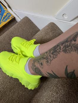Product Review of Lace-up Low Top Summer Sneakers, Trainers for Women, Trendy Casual Women's Back To School Workout Foot Wear, Comfortable Ankle Runner Shoes, Knit Training Athletic Sports Shoes, Gifts for Girlfriend, Walking Shoes from L**i ✨**F T**n M**a L**e 🫶** 0