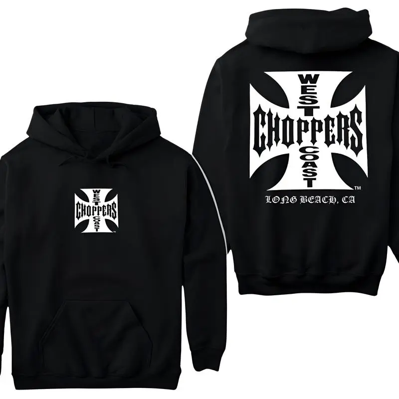 West Coast Choppers 2 Sides Hoodie, Choppers Cowl Sweatshirt, Vintage T-shirt, Unisex Shirt, Country Western Style Tee
