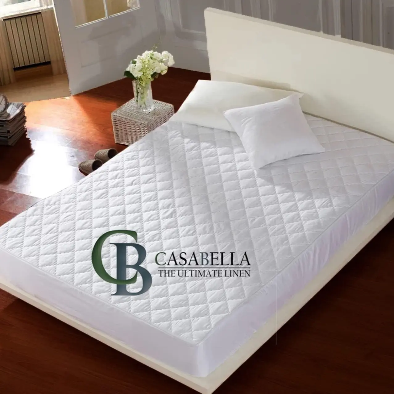 CasaBella Extra Deep Quilted Mattress Protector Ultra Soft Luxury