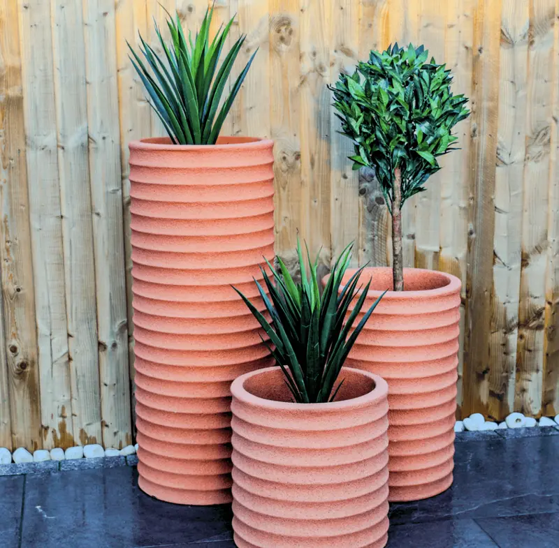 Nustone Pisa Luxury Fibreglass Planters for Home Garden 4