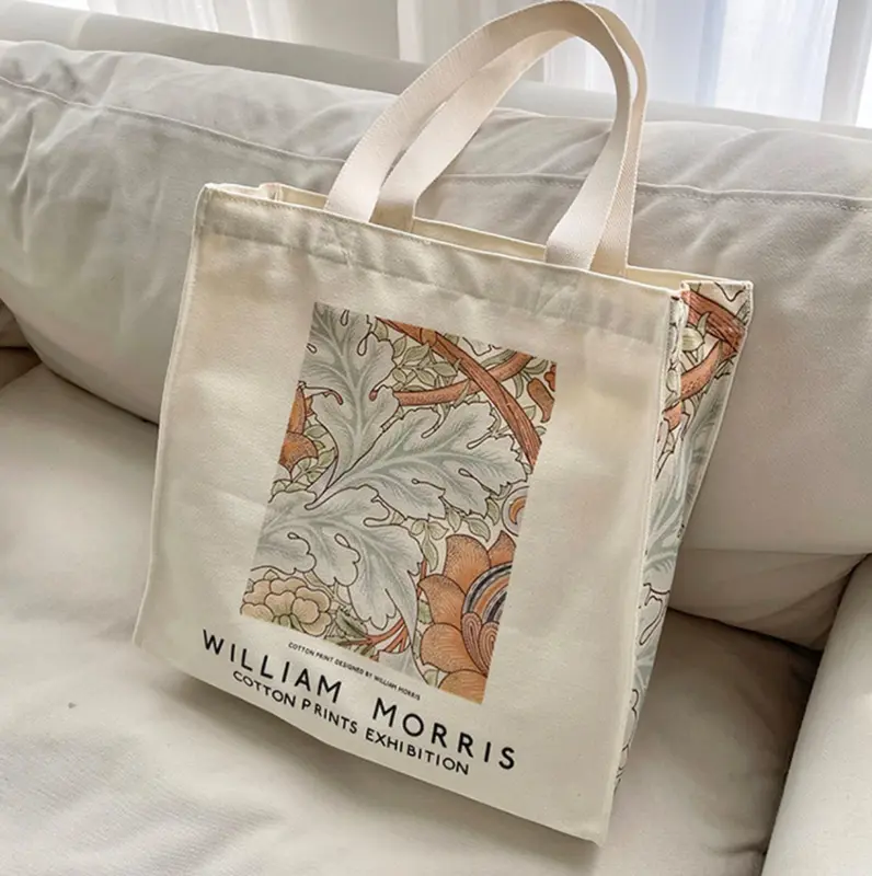 William Morris Cotton Prints Exhibition Tote Bag 1