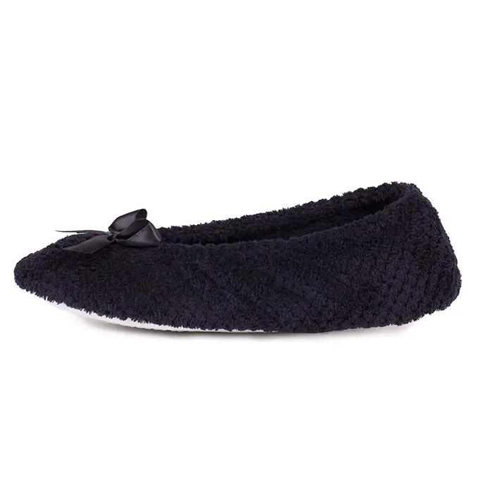 Isotoner Ladies Popcorn Ballet Slippers - Soft and Comfortable