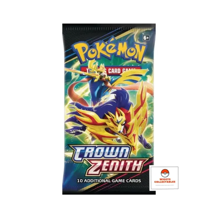 Pokemon Sword and Shield Crown Zenith Booster Pack Trading Cards