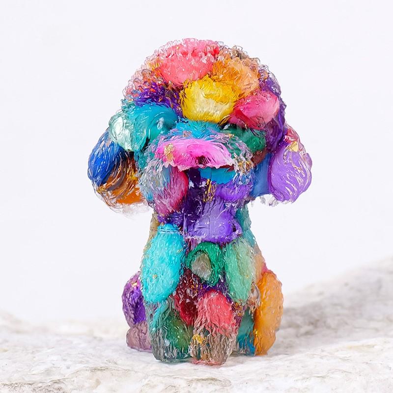 Crystal Dog, Crystal Puppy Christmas Decoration, Crystal Resin Crystal Dog, Halloween Gift, Reiki And Chakra Crystals, Christmas Gift, Crystal Gift, Home Decor,  Best Gift Ideas, Natural Crystal Collection, Crystal Decor, Crystal Seller UK, Crystal Shop 1