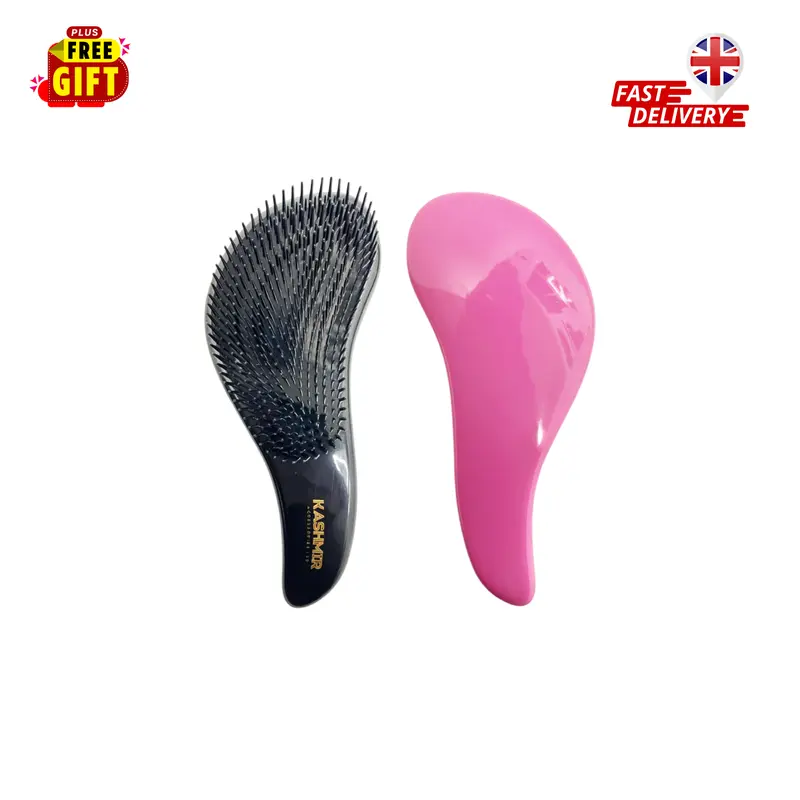 MR Detangling Hair Brush | Small Glide Thru Detangler | No More Tangles | Hair Comb & Brush for Wet & Dry Hair | Pain-Free Scalp Brush for Kids & Adults - 2475 0