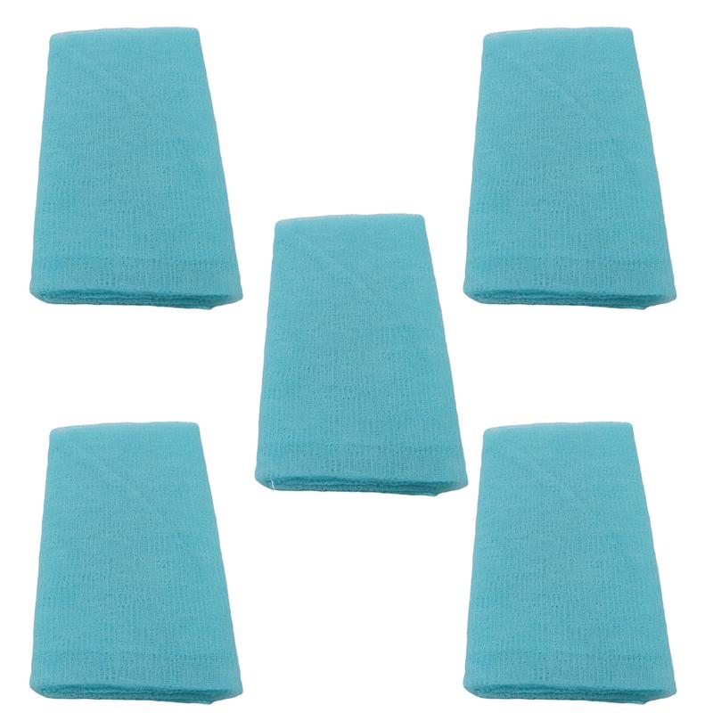 Product Introduction of Body Washing Clean Exfoliate Puff Body Nylon Wash Cloth Bath Towel Mesh Scrub Bodys Treatment Bath Shower Products Solid Color 33