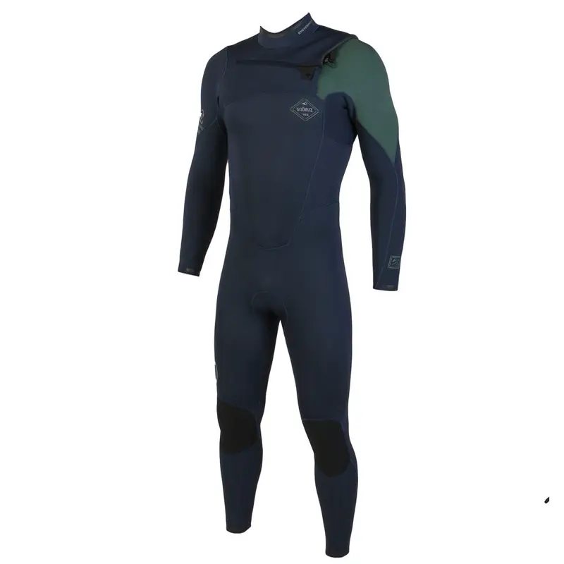 Sooruz FIGHTER 5/4/3 Fullsuit Chest Zip Wetsuit (Navy) 0