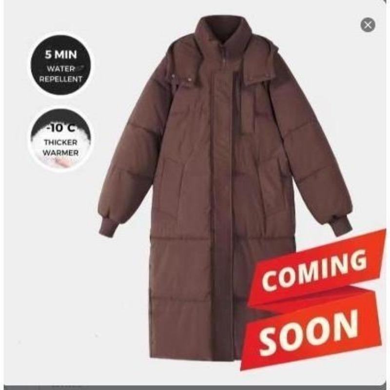 2024 New Classic Leisure Sports Hooded Long Puffer  Jacket Best Seller 4