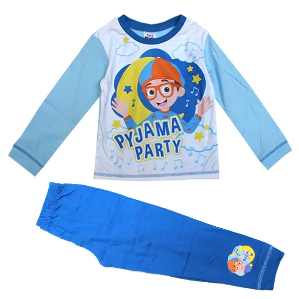 Boys Blippi Pyjamas Kids PJs Nightwear 18 Months to 5 Years PYJAMA PARTY