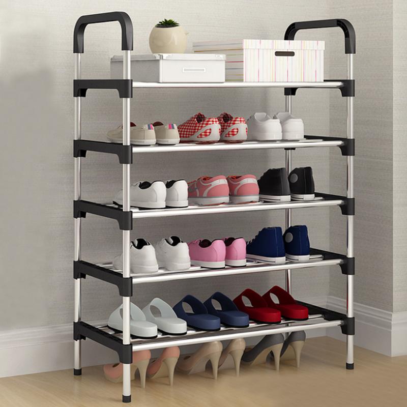 AceHome 3/4/5/6 Tiers Shoe Rack Organizer Stackable Space Saving Shoe Shelf（No Dust Cover） 2