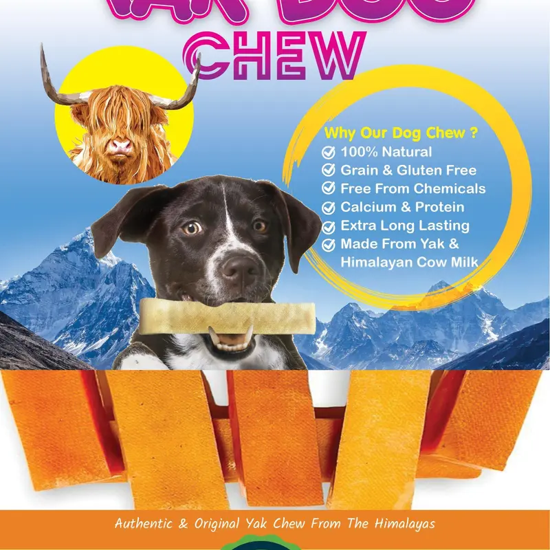 Yak Dog Chews | Himalayan Yak Milk Chew | Long Lasting | Natural Yak Chews Treat 3