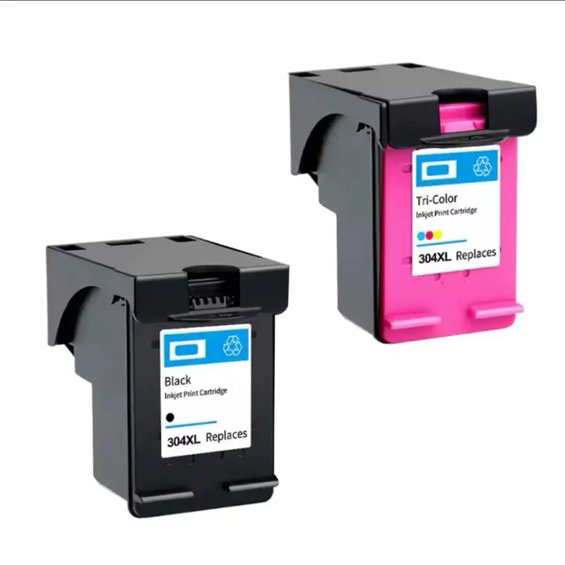 HP 304 Refillable Cartridge Replacement for Deskjet 2620 3700 D5QC - 304XL 0