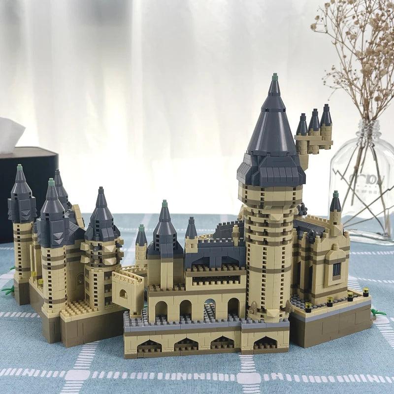 Micro Building Blocks Hogwarts School Harry Potter Castle Bricks Toys for Boys Girls Kids Adult Christmas Gifts DIY Toy 3000+Pcs 4
