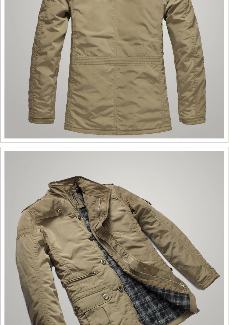 Product Introduction of 2023 Winter Men Jackets and Coats Leisure Windproof Thick Warm Jacket Men's Long Trench Coat Parka Clothing Drop Shipping 53