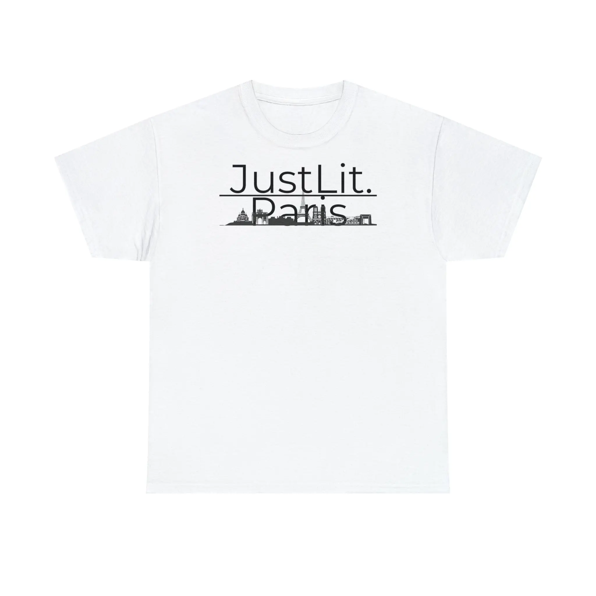 JustLit Paris Unisex T-Shirt Menswear Top