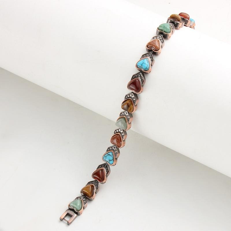 Women’s Magnetic Therapy Copper Bracelet – Energy Balance, and Sleep Support with Hypoallergenic Design 4
