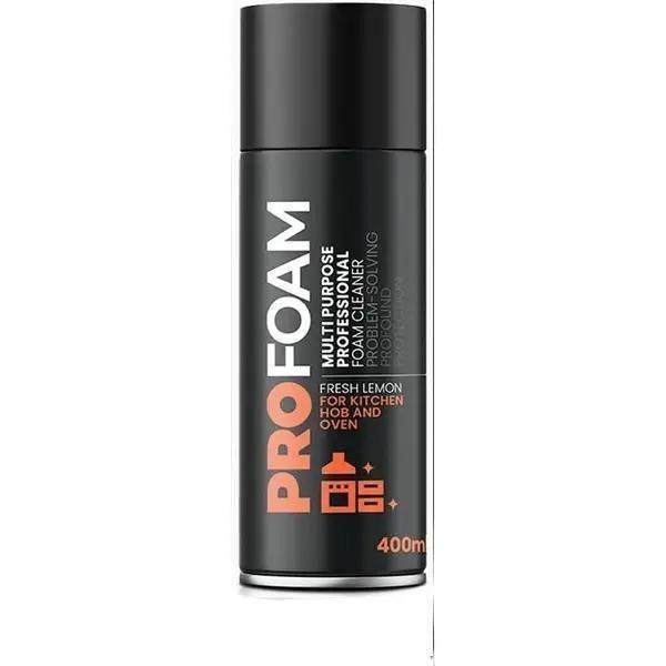 Profoam Oven, Grill & Barbecue Cleaner, Heavy Duty Oven Cleaner & Degreaser, Removes Baked On Food and Burnt-In Grease Fast, (400ml) Foam Spray, Made In The UK Household 0