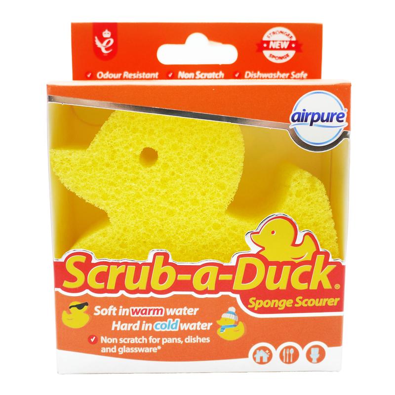 Airpure Scrub-a-Duck Cleaning Scourer and Cloth Bundle 3
