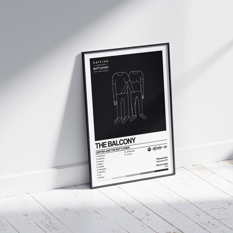 Catfish And The Bottlemen | Custom Album Artwork Print | Unique Poster Wall Art for Music Fans etsy prints 4