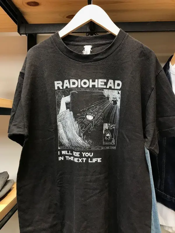 Radiohead Vintage Tour T-Shirt, Music Band Shirt For Fan Shortsleeve Unisex T-shirt 4